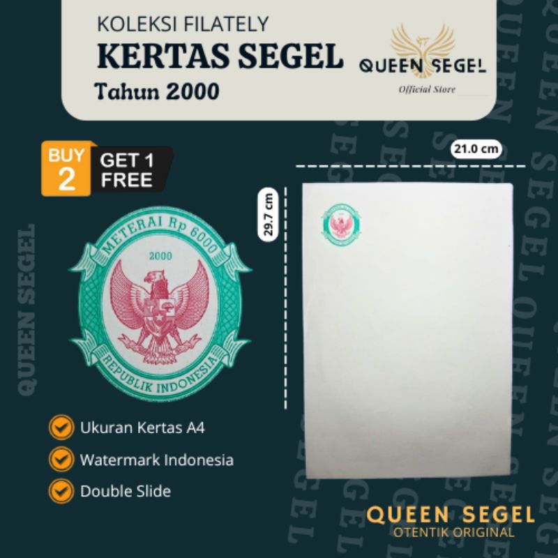 

Kertas Segel Tahun 2000 2002 Double Slide Original [Beli 2 Gratis 1]