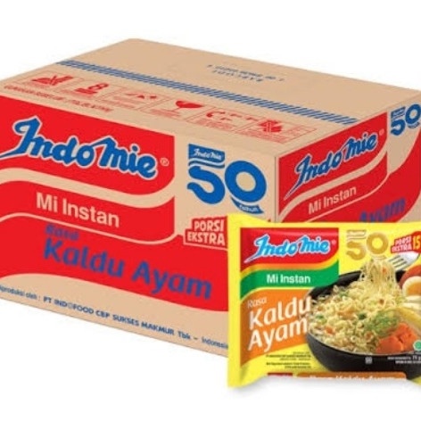 

Indomie Kaldu Ayam dus 40 bks