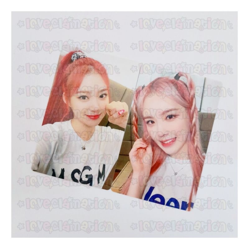 LEE JAEHEE ZOA CHO HYEWON WEEEKLY OFFICIAL PHOTOCARD POCA PC MINI ALBUM EP PLAY GAME HOLIDAY PGH PAR