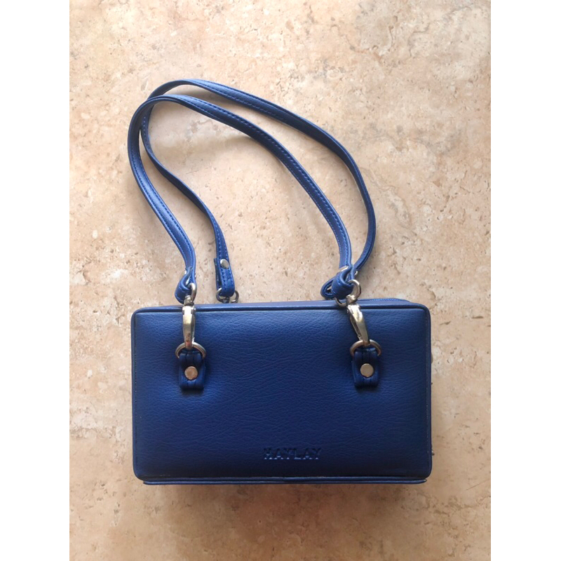 [PRELOVED] HAYLAY STUDIO LUCCA BAG MINIS ELECTRIC BLUE