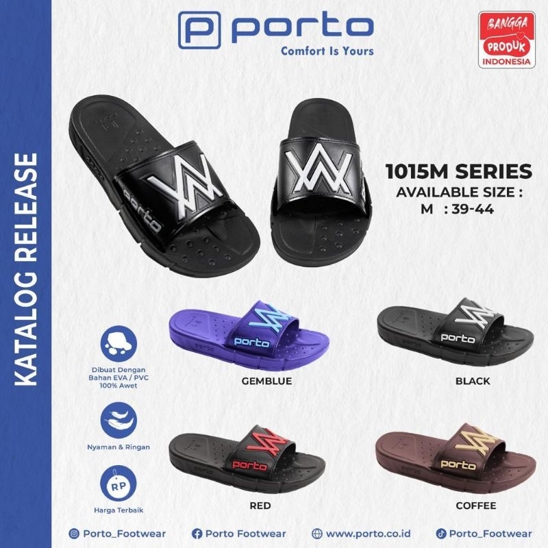 Sandal Porto Selop Pria