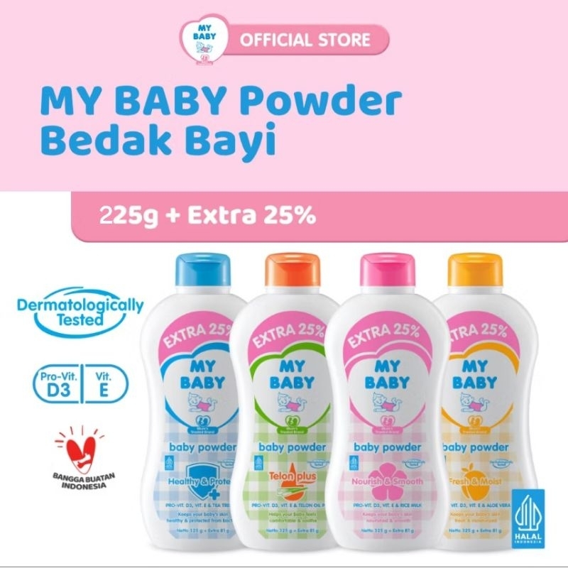 My Baby Powder/ Bedak My Baby 250gr