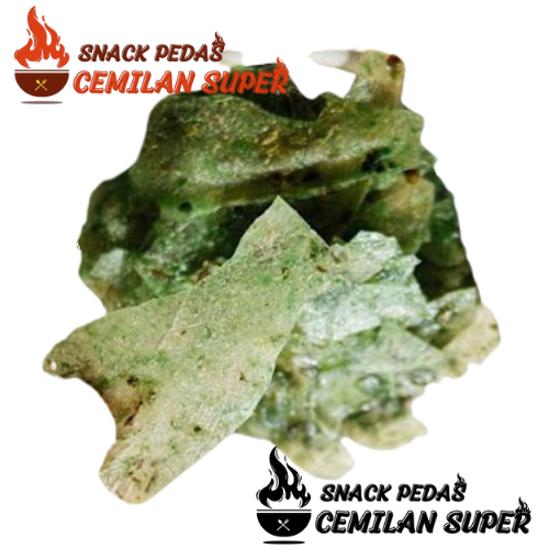 

CS KERIPIK KACA RUMPUT LAUT 100gr Kripca Keripik Kaca Pedes Daun Jeruk Keripik Kaca Cabe Ijo