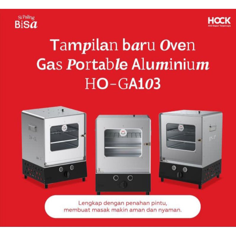 oven gas hock HO GA-103 Aluminium / oven gas portable hock aluminium HO GA-103