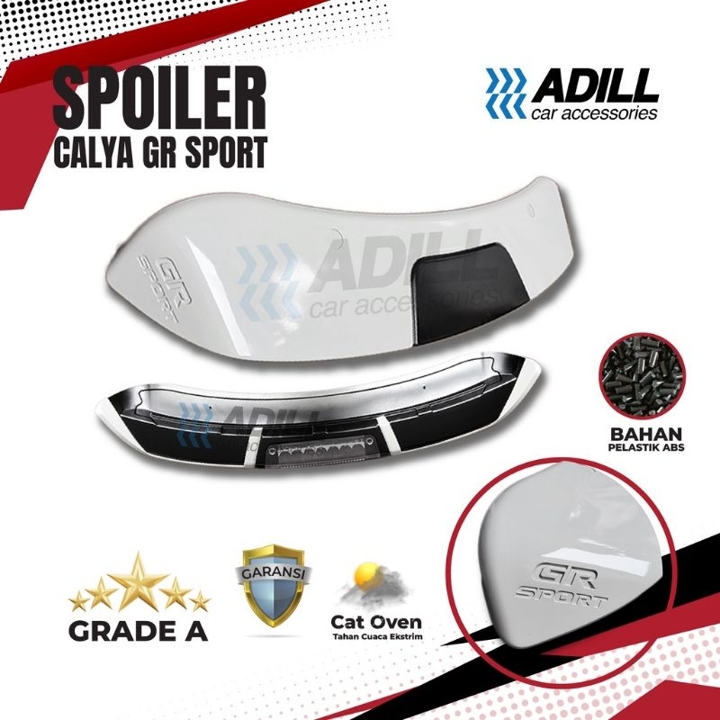 spoiler belakang Calya Sigra