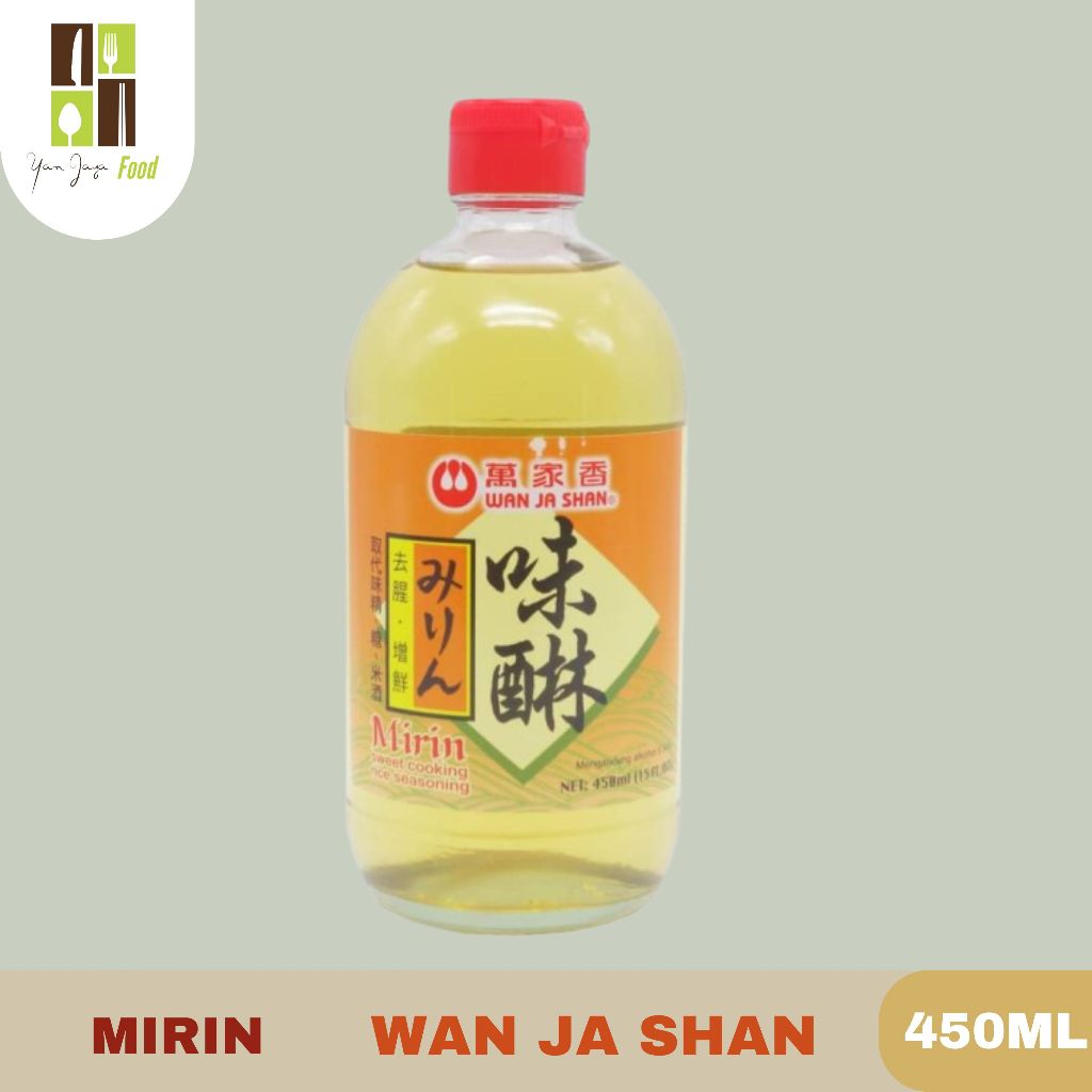 

Wan Ja Shan Mirin 450ml / Mirin Masak Penyedap Sweet Cooking Wanjashan Impor Jepang 450gr