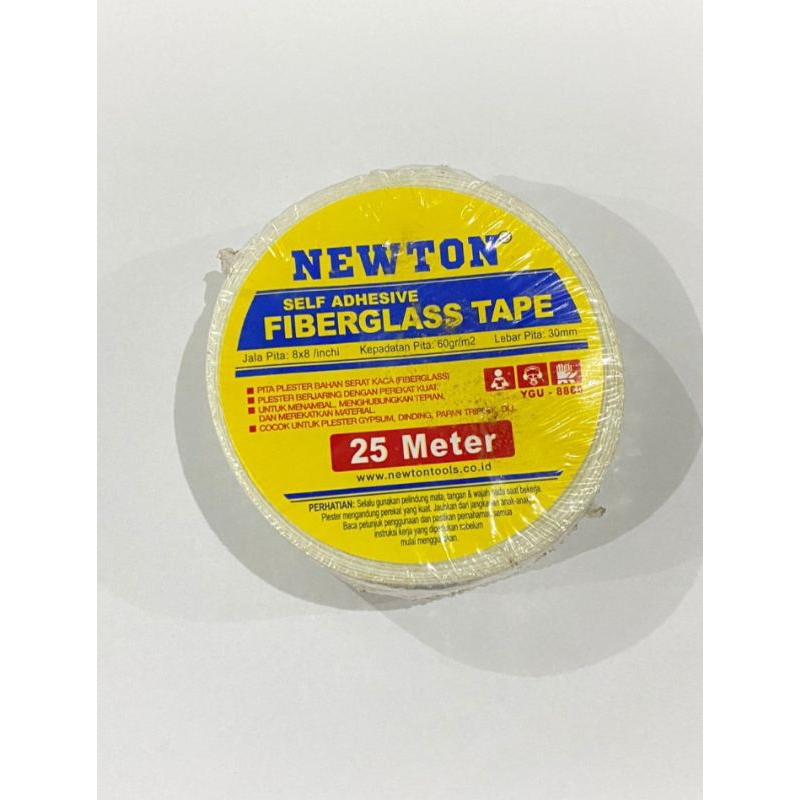 Fiberglass Tape Newton 25 Meter Lakban Grc Newton