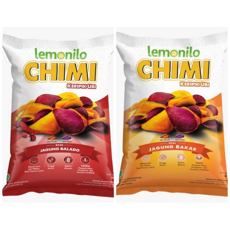 

LEMONILO CHIMI KERIPIK UBI 50GR