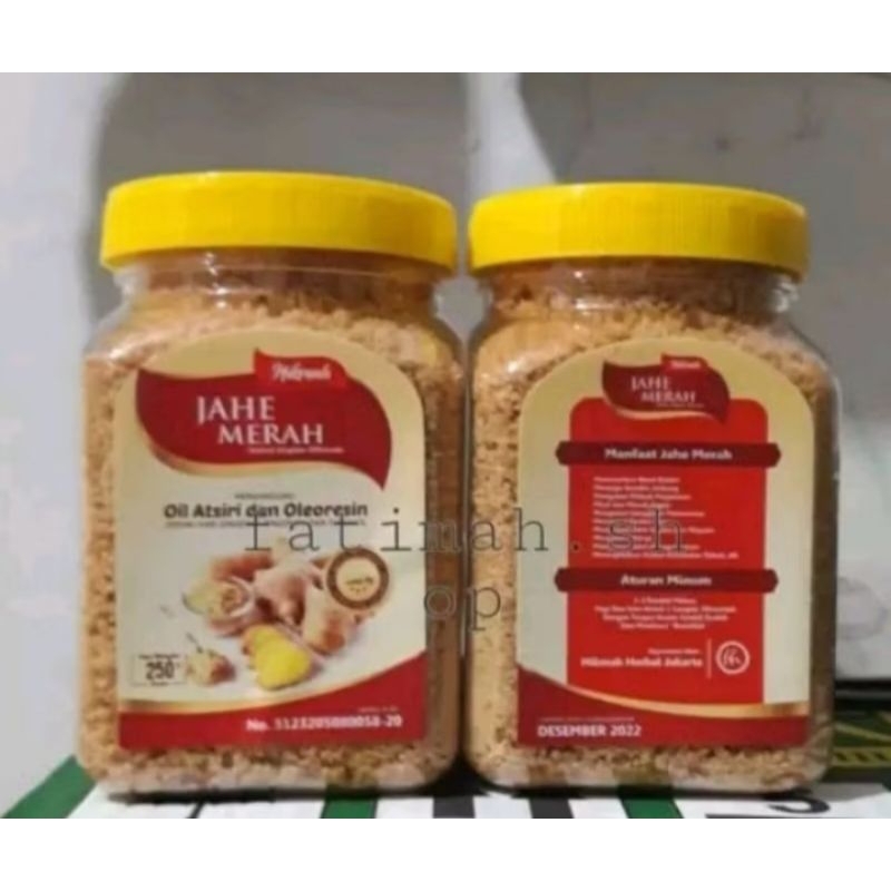 

JAHE MERAH HIKMAH 250gr