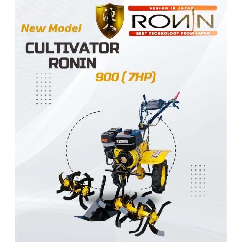 MESIN CULTIVATOR RONIN / MESIN BROJOL MINI / MESIN BAJAK SAWAH / MESIN BAJAK SAWAH
