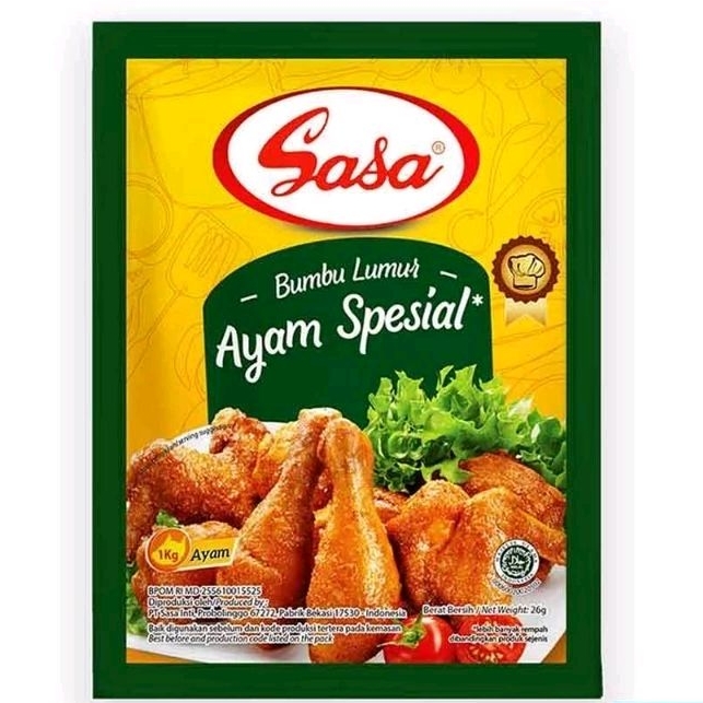 

Sasa Bumbu Lumur Ayam Spesial 26gr