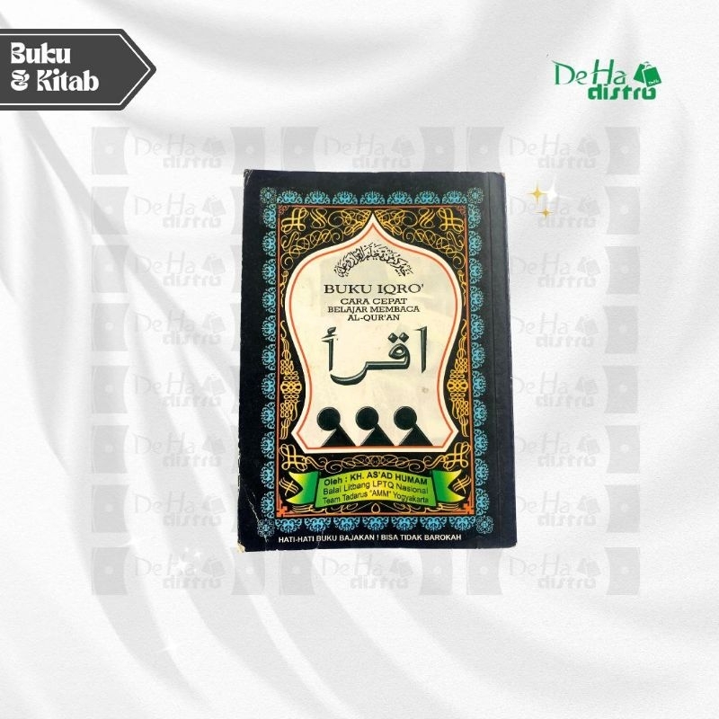 buku iqro / iqra / hitam kecil / iqro terjemah / iqro hijau / iqra hitam/ iqro 1 iqro 2 iqro 3 iqro 