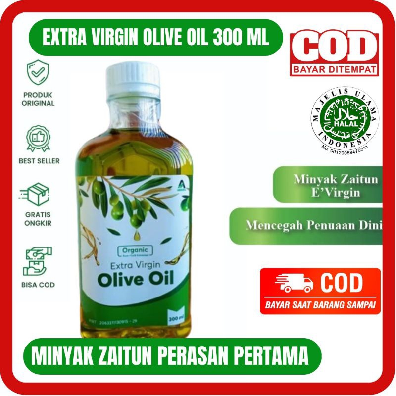 

MINYAK ZAITUN EXTRA VIRGIN OIL ABABIL 300 ML - MINYAK ZAITUN VIRGIN OIL ABABIL MINYAK ZAITUN MURNI ASLI DIMINUM KESEHATAN EVOO