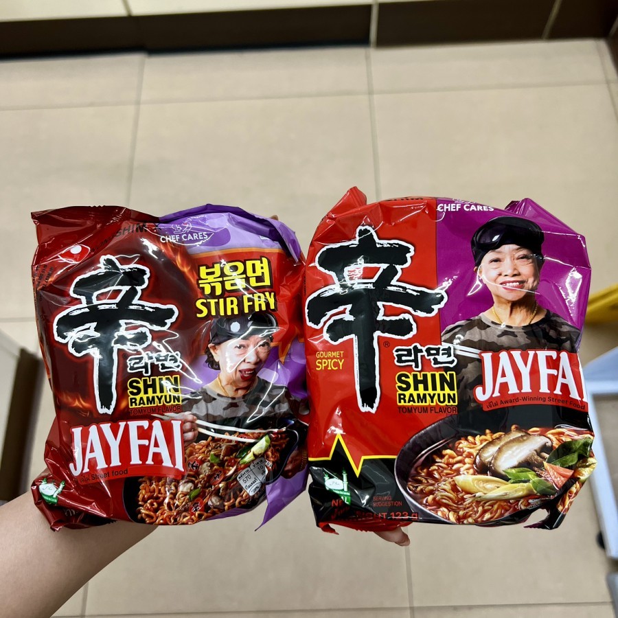 

Ready Mie Instant JAYFAI Shin Ramyun x JayFai, Mie JayFai