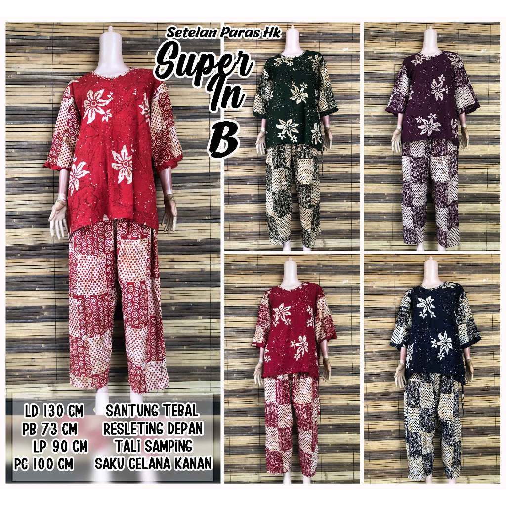 SETELAN SUPER SANTUNG TEBAL