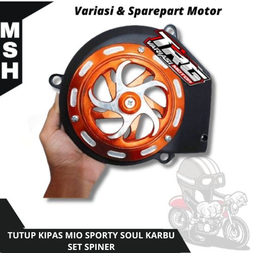 Tutup Kipas Mio Sporty Cover Kipas Mio Sporty Tutup Kipas Mio Soul Karbu Set Spinner PNP Mio Smile S