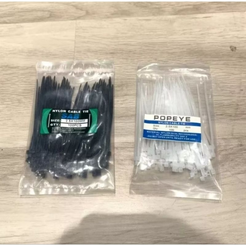

kabel tis / cable ties nylon 10 cm