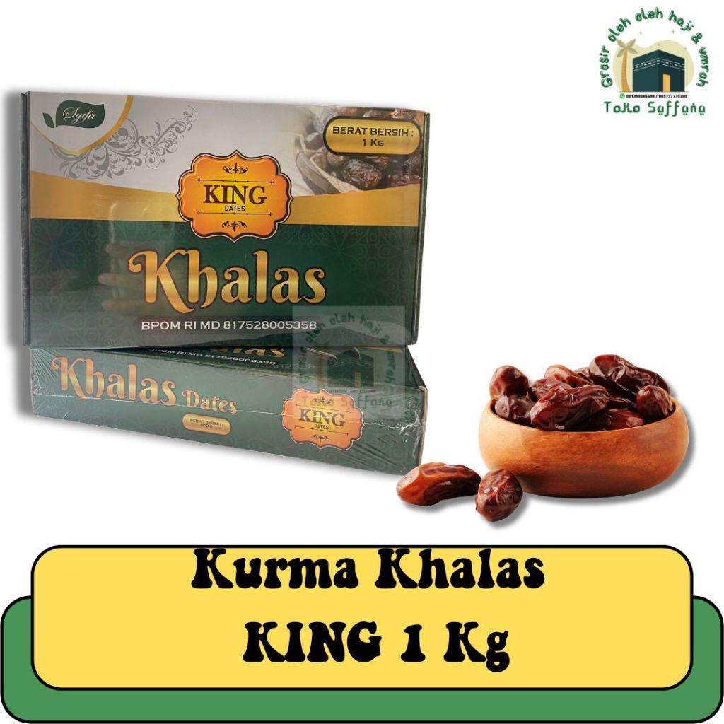 

OLEH OLEH HAJI DAN UMROH 1KG ASLI ORIGINAL KURMA PRINCE DATES KHALAS I KURMA KHOLAS 1KG ENAK LEGIT MANIS SYIFA HERBAL ALAMI 1KG I SUDAH IZIN BPOM HALAL I KURMA KHALAS AL SAAD DATES CROW