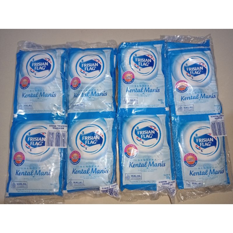 

Frisian Flag Susu Bendera Sachet [40gr × 6 pcs]