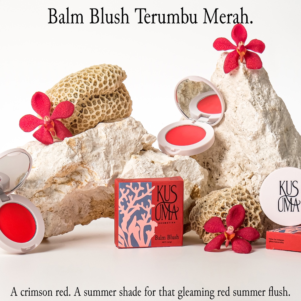 KUSUMA Balm Blush Terumbu Merah