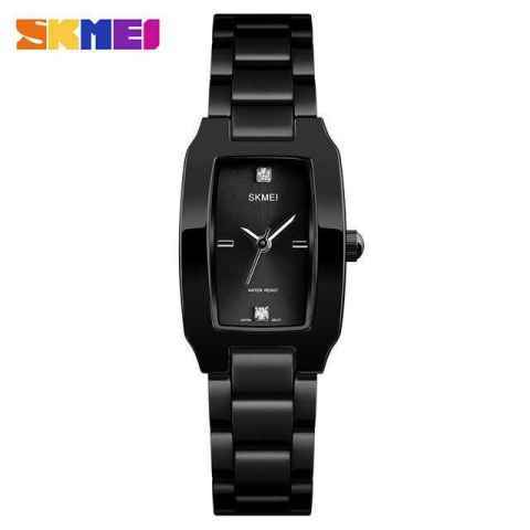 Jam Tangan Wanita Dewasa Analog Cewek Mewah Elegan Import Anti Air Rantai Stainless Korea Style Cant