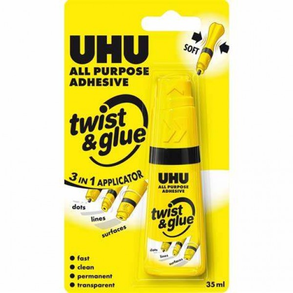 

Lem Uhu All Purpose Twist & Glue 35ML Faber Castel