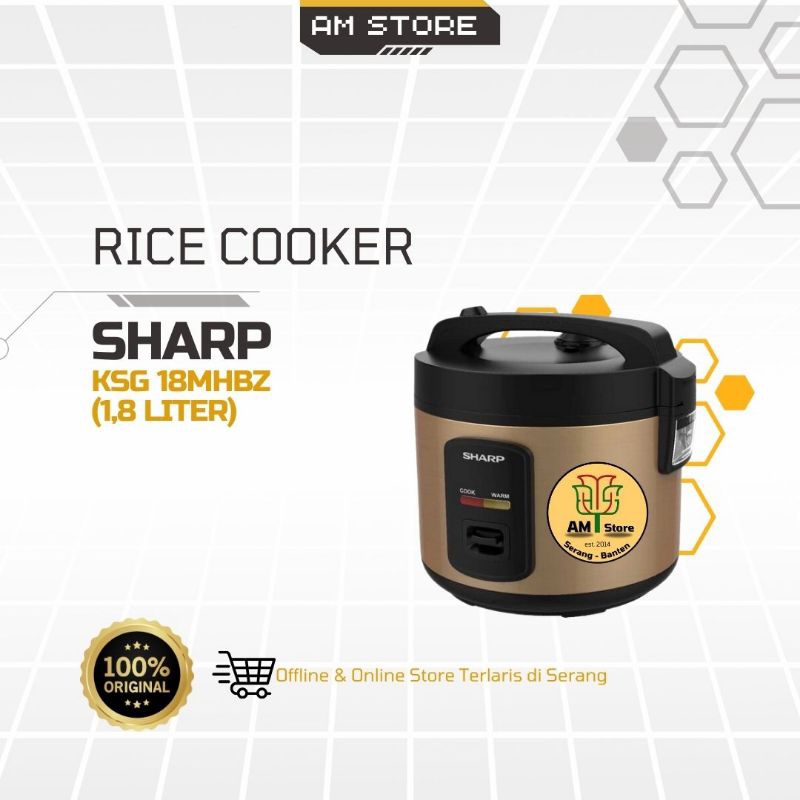 Magic Com Sharp 1,8 Liter KSG 18 MHBZ