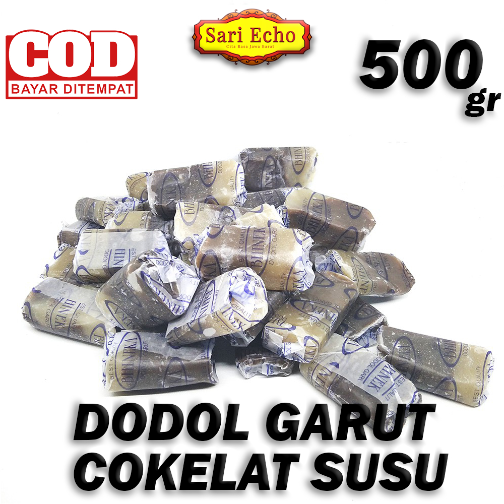 

Dodol Asli Garut Kertas Bhinneka Legit dan Manis 500gr