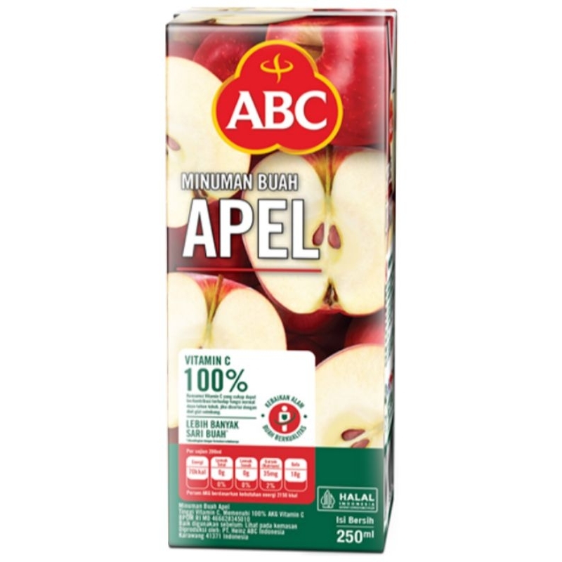 

ABC Jus apel 250 ml