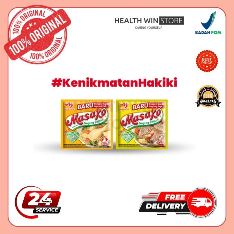 

★HEALTHWIN★ MASAKO BUMBU PENYEDAP 9-40 GR