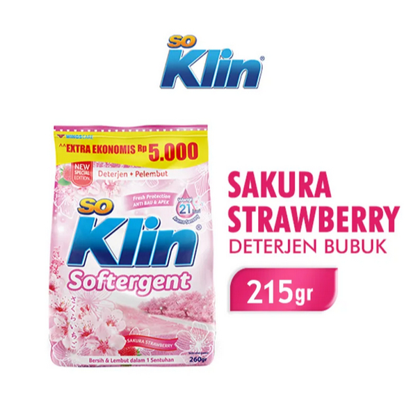 Soklin Softergent Bubuk Kemasan 5000