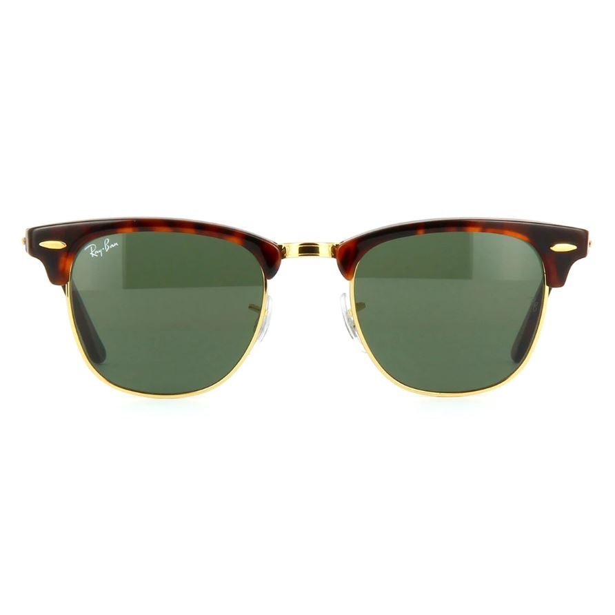 KACAMATA RAYBAN CLUBMASTER RB3016 GOLD & TORTOISE ORIGINAL