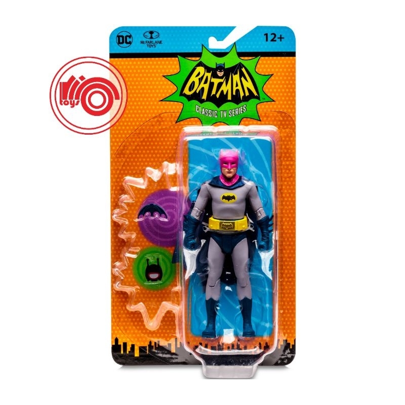 Mcfarlane Batman Classic 1966 TV Series Pink Cowl