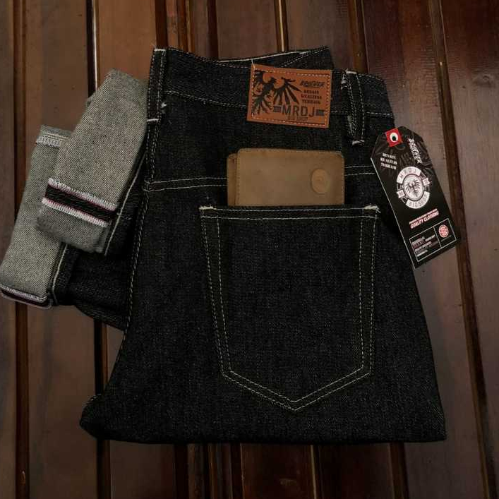 Celana  Denim / Celana Celana Selvedge Denim / Celana Jeans Selvedge Pria / Celana kaku 2024 TERBARU