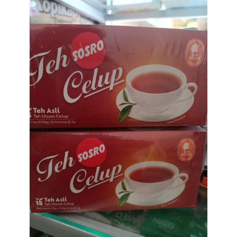 

TEH CELUP SOSRO ISI 15KANTONG