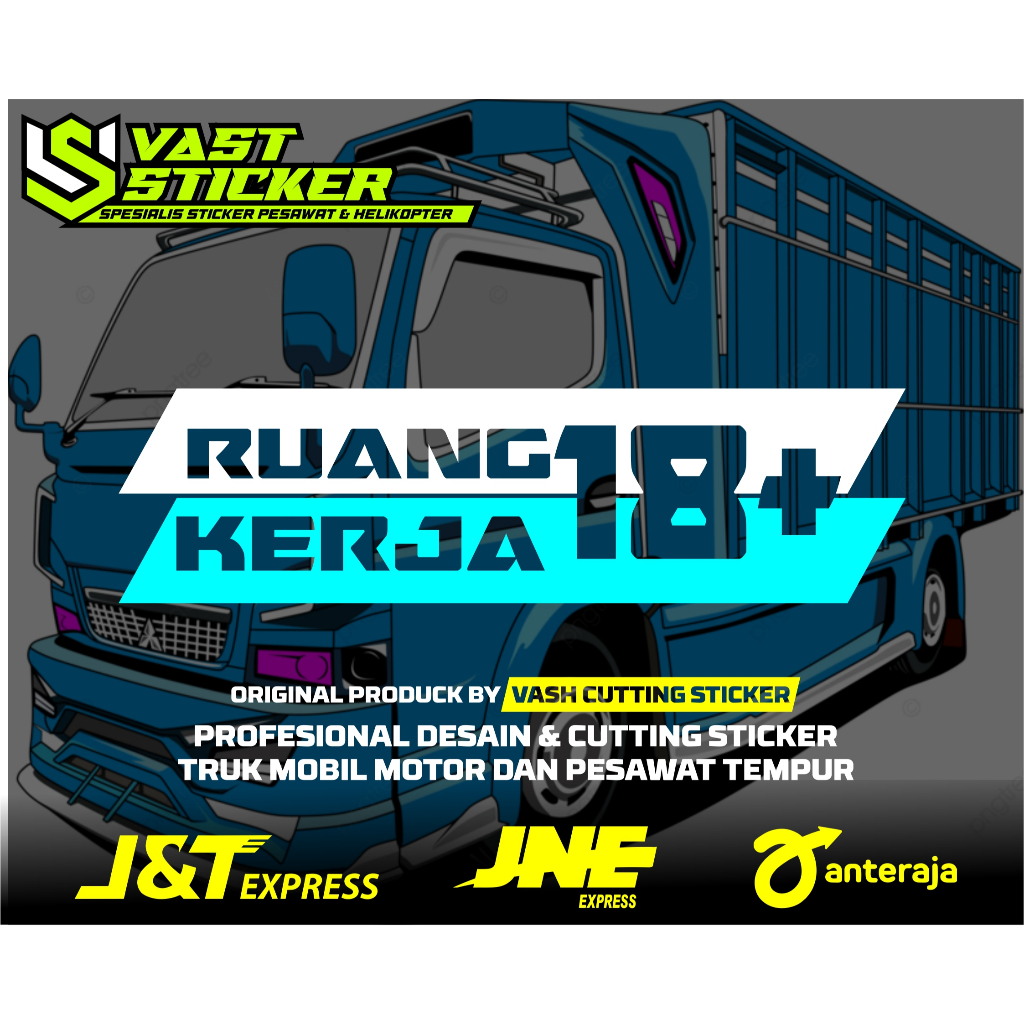 murah Stiker kaca mobil truk pickup stiker cutting variasi ruang kerja mobil truk pickup