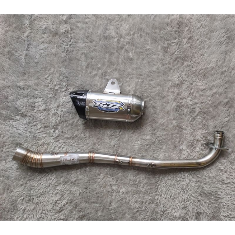 KNALPOT FULLSYSTEM TYPE STEP STANDAR - ORIGINAL GJZ RACING EXHAUST