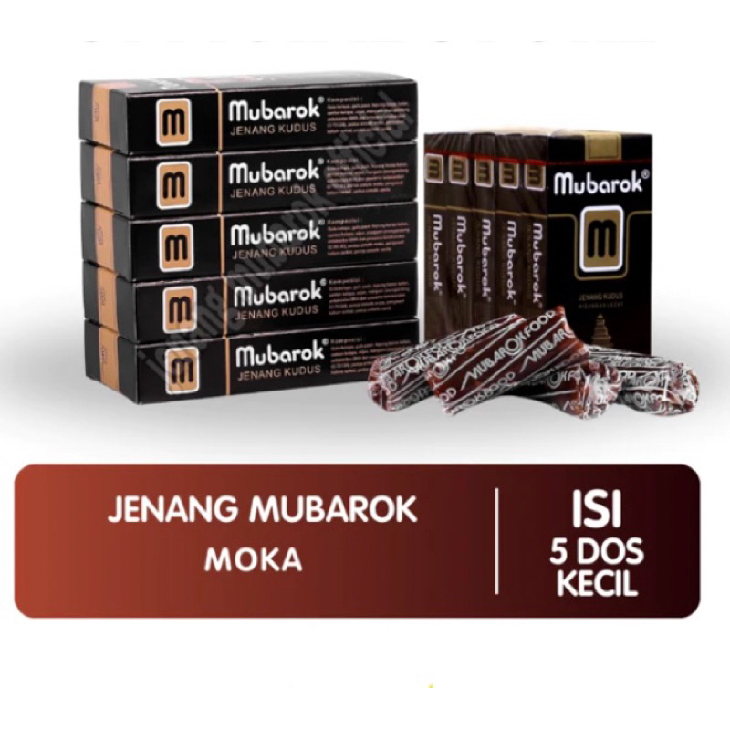 

Jenang Kudus Mubarok Moka (Isi 5)