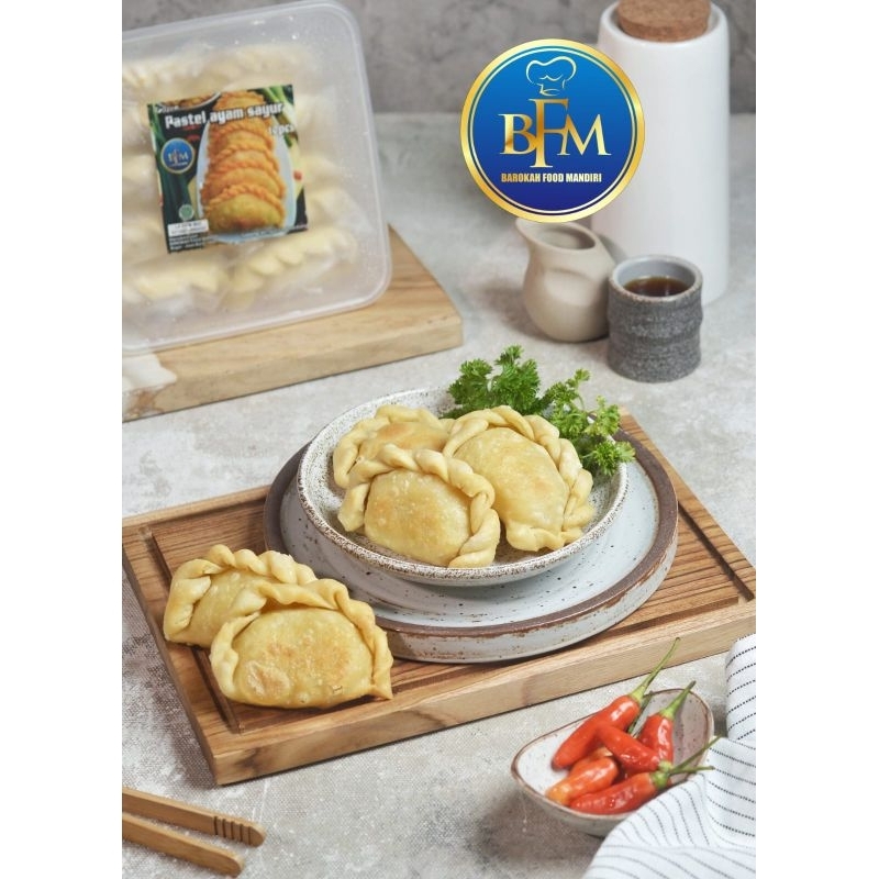 

Pastel ayam sayur isi 5 pcs