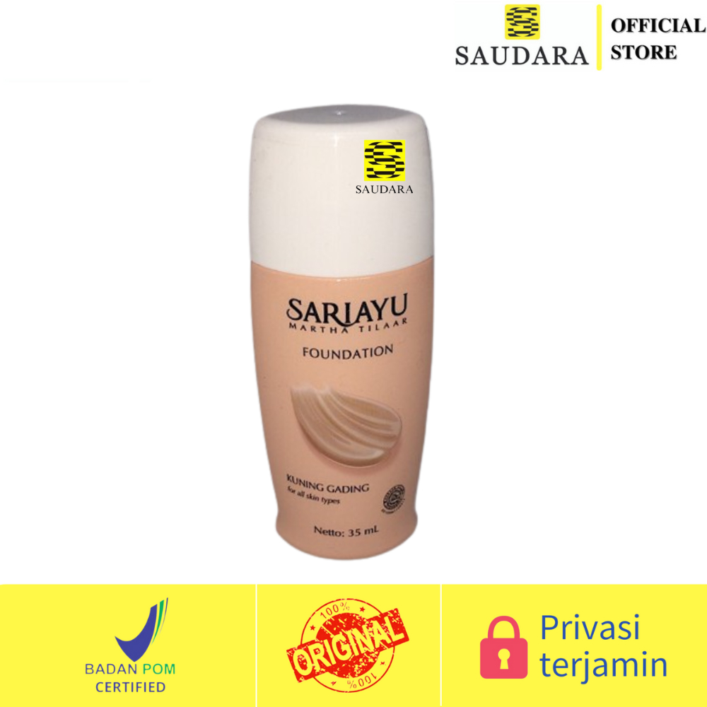 Sariayu Foundation Kuning Gading 35 Ml