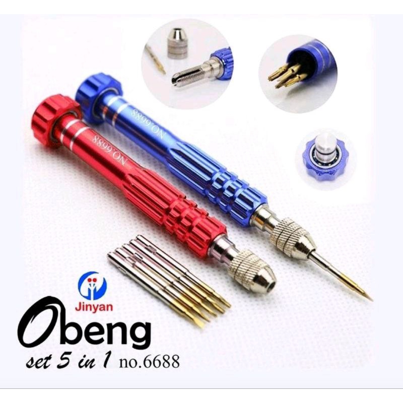 Obeng 5 In 1 Obeng Presisi Alat Perbaikan Ponsel