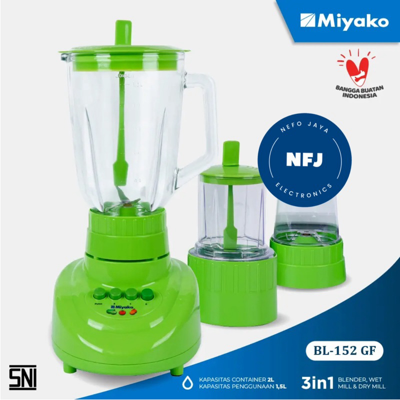 Miyako Blender 3 in 1 (BL-152GF)