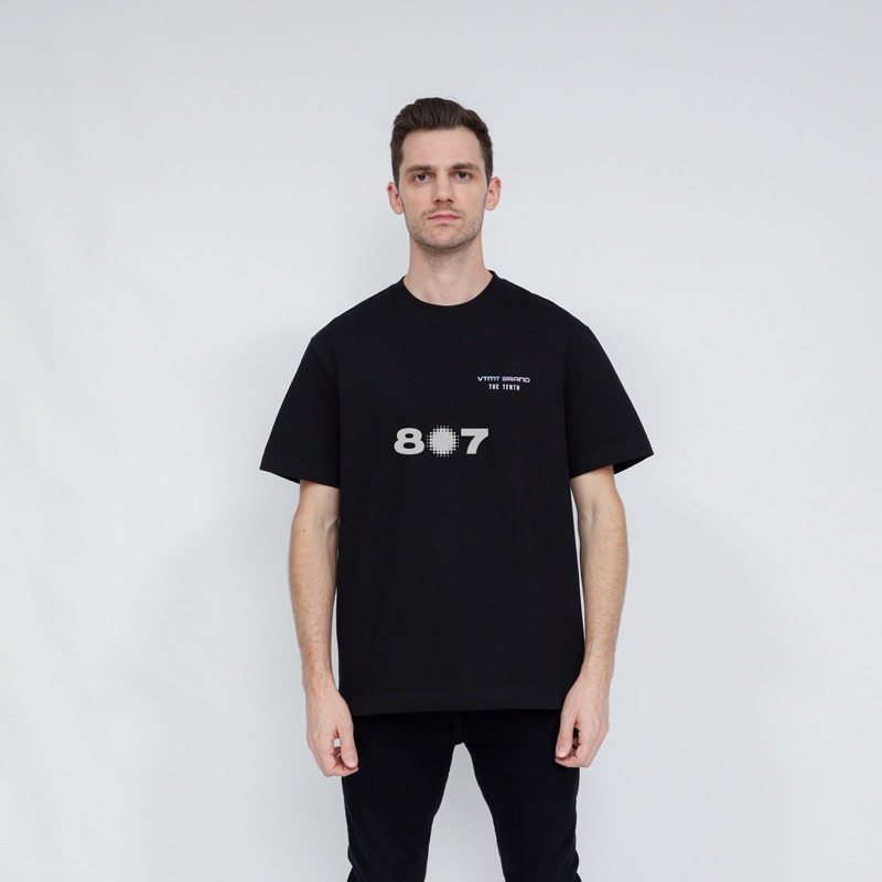 VTMT Homies Tenth Reflective Black Tee