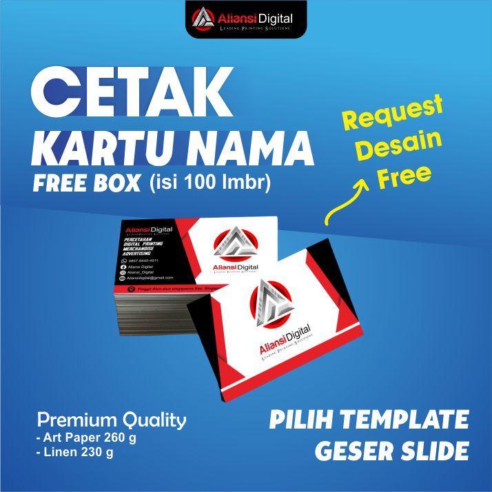 

PROMO CETAK KARTU NAMA | KARTU NAMA USAHA CUSTOM BERKUALITAS | PRINT KARTU NAMA | NAME CARD