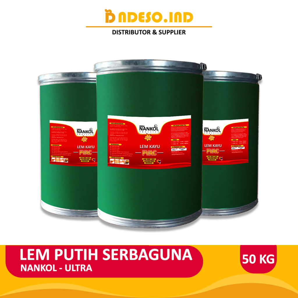 

Lem Putih Kayu PVAc Nankol Ultra - 50KG