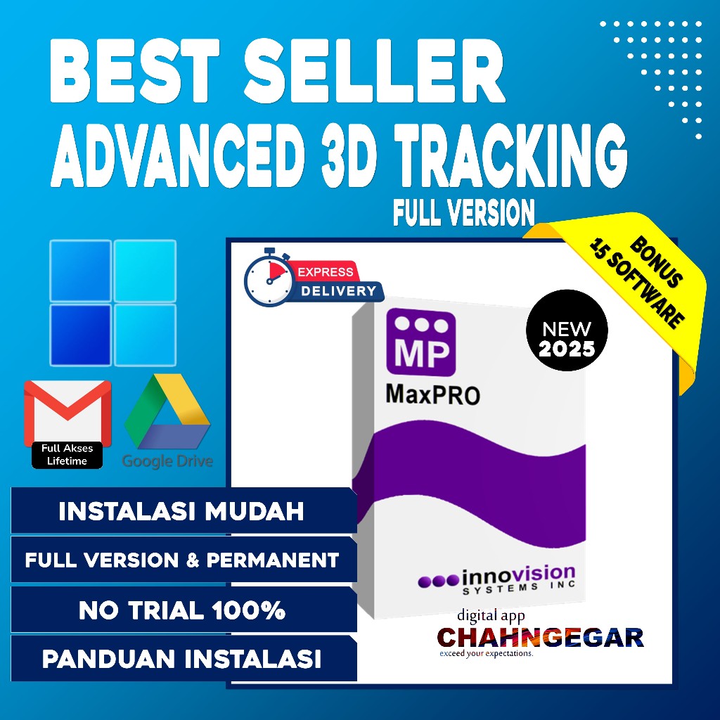 Innovision MaxPRO Advanced 3D Tracking 2024 Original Full Lifetime Software