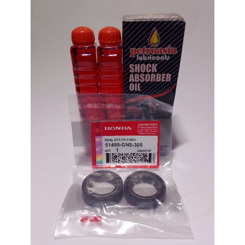 PAKET SIL + OLI SHOCK HONDA BEAT SCOOPY SPACY KHARISMA SUPRA