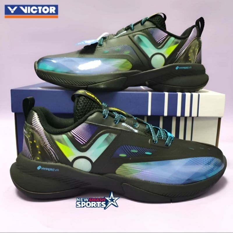 sepatu badminton victor A880 CJ black/purple