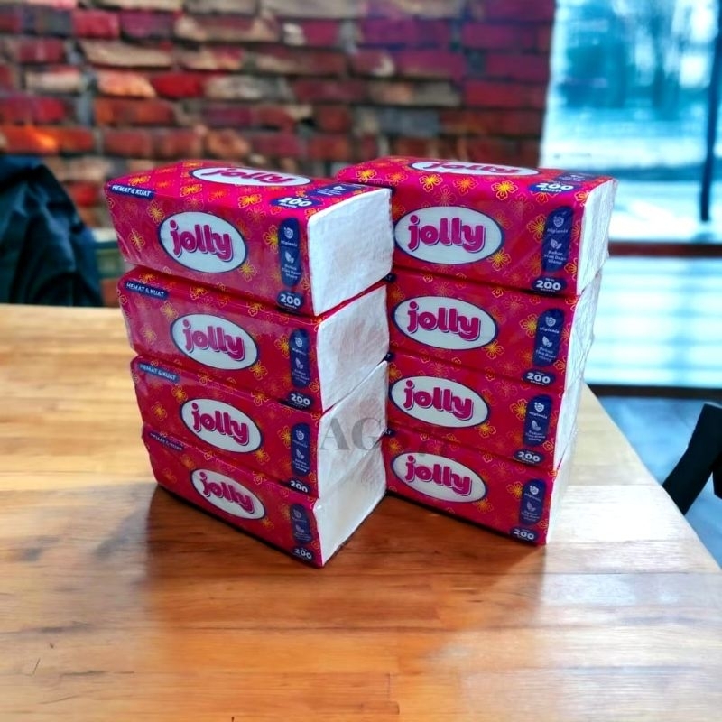 TISSUE JOLLY 200 SHEET 2 PLY/TISSUE MURAH/TISSUE JOLLY/TISSUE