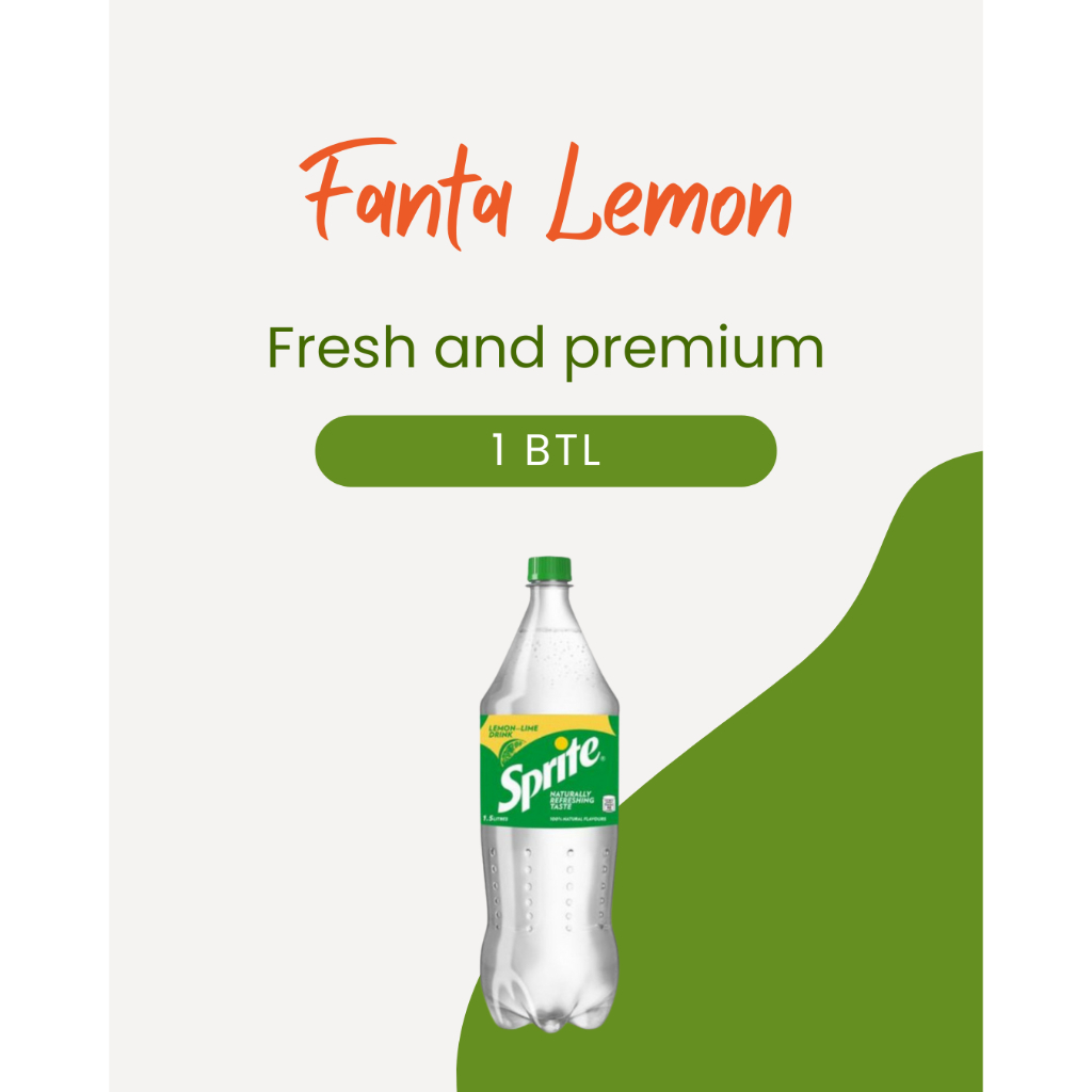 

Sprite Lemon ( 1,5 Liter )
